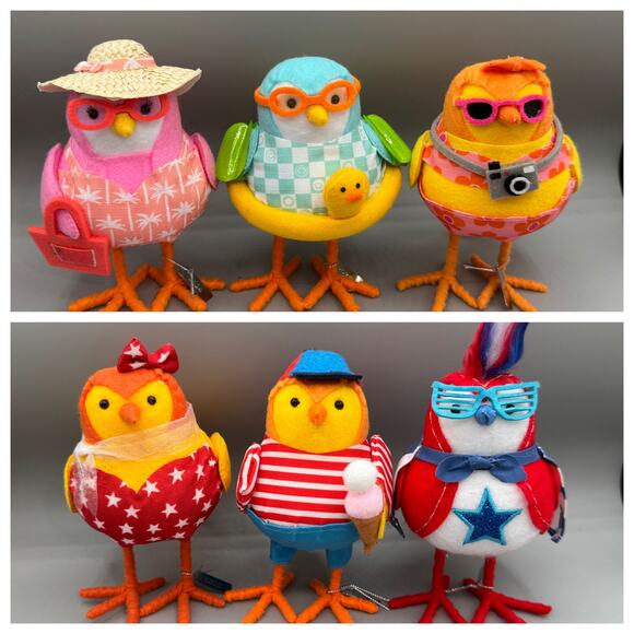 Target Featherly Friends Set of 6 Birds - Picture 1 of 3